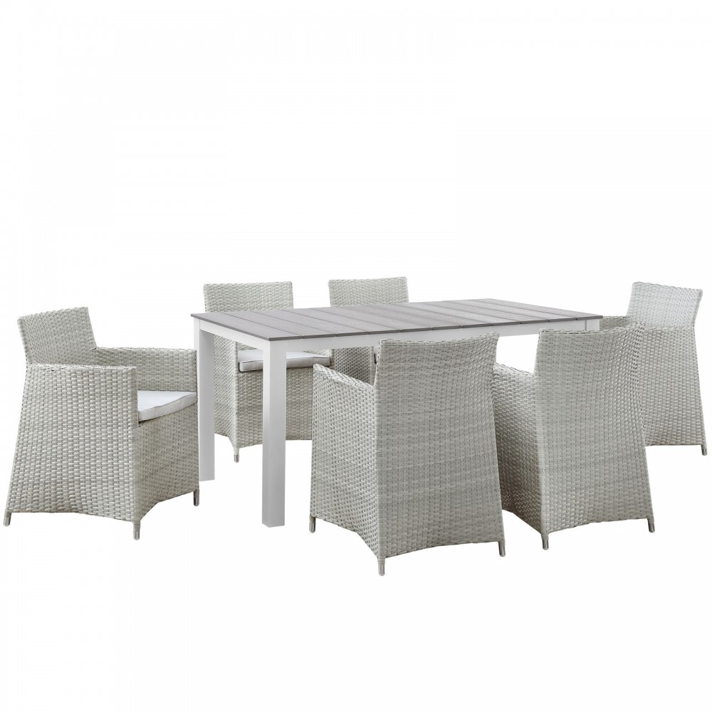 Junction 7 Piece Outdoor Patio Dining Set Junction 7 Piece Outdoor Patio Dining Set