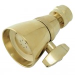 Kingston Brass 1-3/4" Diameter Brass Shower Head, Polished Brass