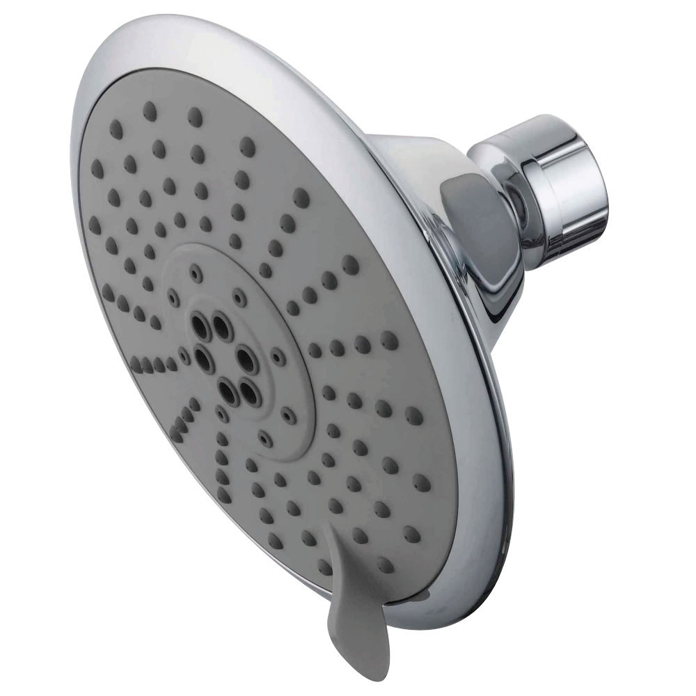 Kingston Brass 5 Setting Adjustable Showerhead, Polished Chrome