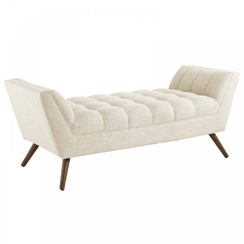 Response Medium Upholstered Fabric Bench