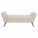 Response Medium Upholstered Fabric Bench