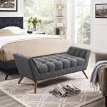 Response Medium Upholstered Fabric Bench