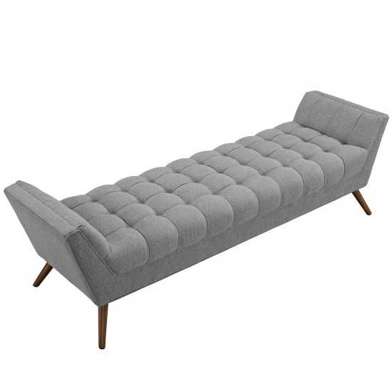 Response Upholstered Fabric Bench