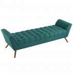 Response Upholstered Fabric Bench