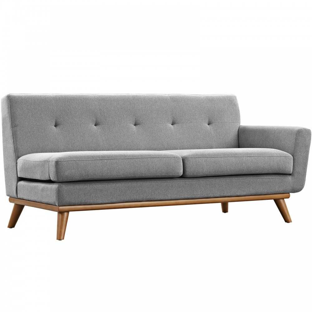 Engage Right-Arm Upholstered Fabric Loveseat Engage Right-Arm Upholstered Fabric Loveseat
