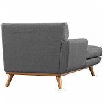 Engage Left-Facing Upholstered Fabric Chaise