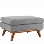 Engage Upholstered Fabric Ottoman