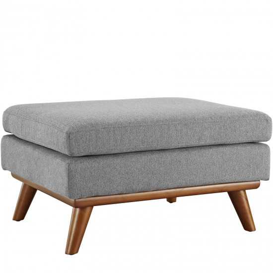 Engage Upholstered Fabric Ottoman