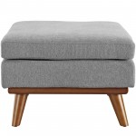 Engage Upholstered Fabric Ottoman