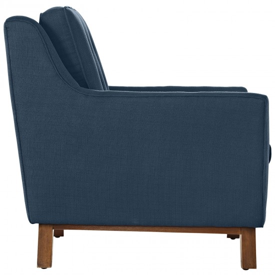 Beguile Upholstered Fabric Loveseat