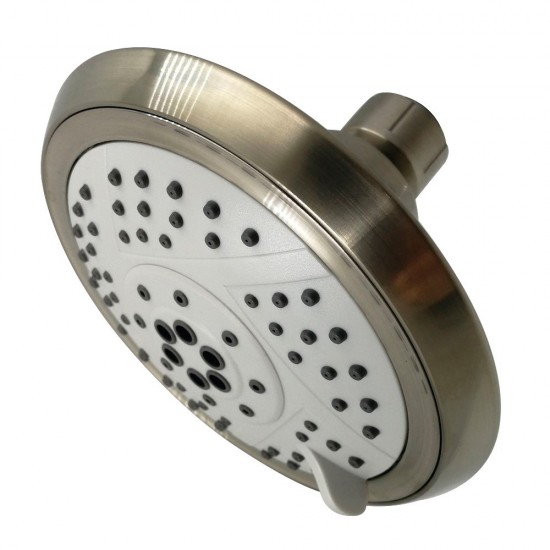 Kingston Brass Vilbosch 5" 5-Function Shower Head, Brushed Nickel