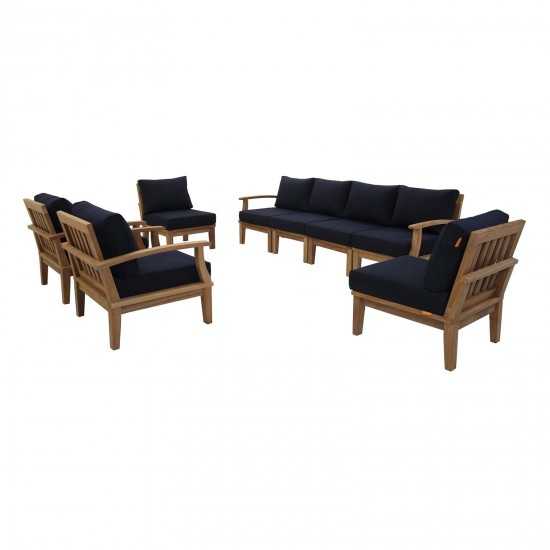 Marina 8 Piece Outdoor Patio Teak Set