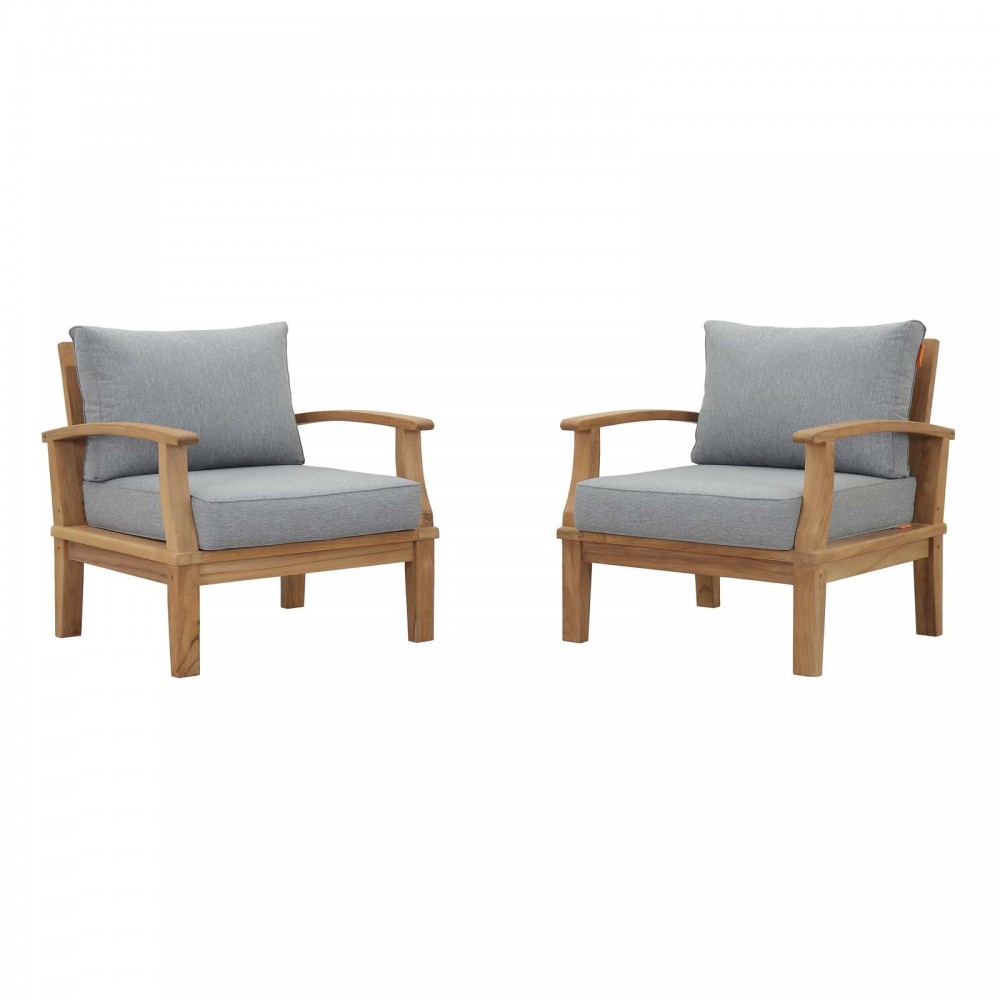 Marina 2 Piece Outdoor Patio Teak Set