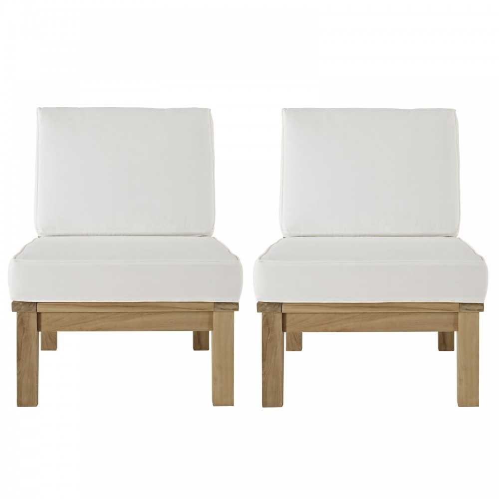 Marina 2 Piece Outdoor Patio Teak Set Marina 2 Piece Outdoor Patio Teak Set
