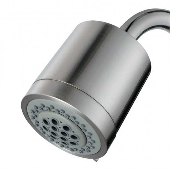 Kingston Brass Vilbosch 2 Function Shower Head, Brushed Nickel