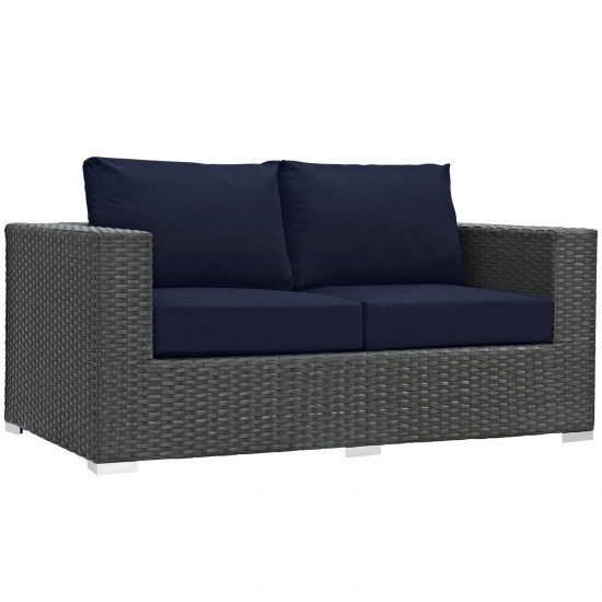 Sojourn Outdoor Patio Sunbrella® Loveseat