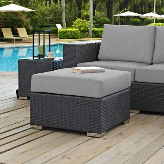 Sojourn Outdoor Patio Sunbrella® Ottoman