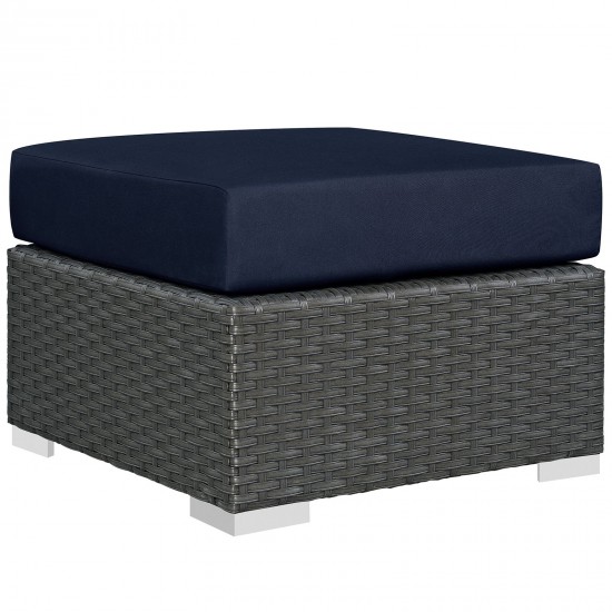 Sojourn Outdoor Patio Sunbrella® Ottoman