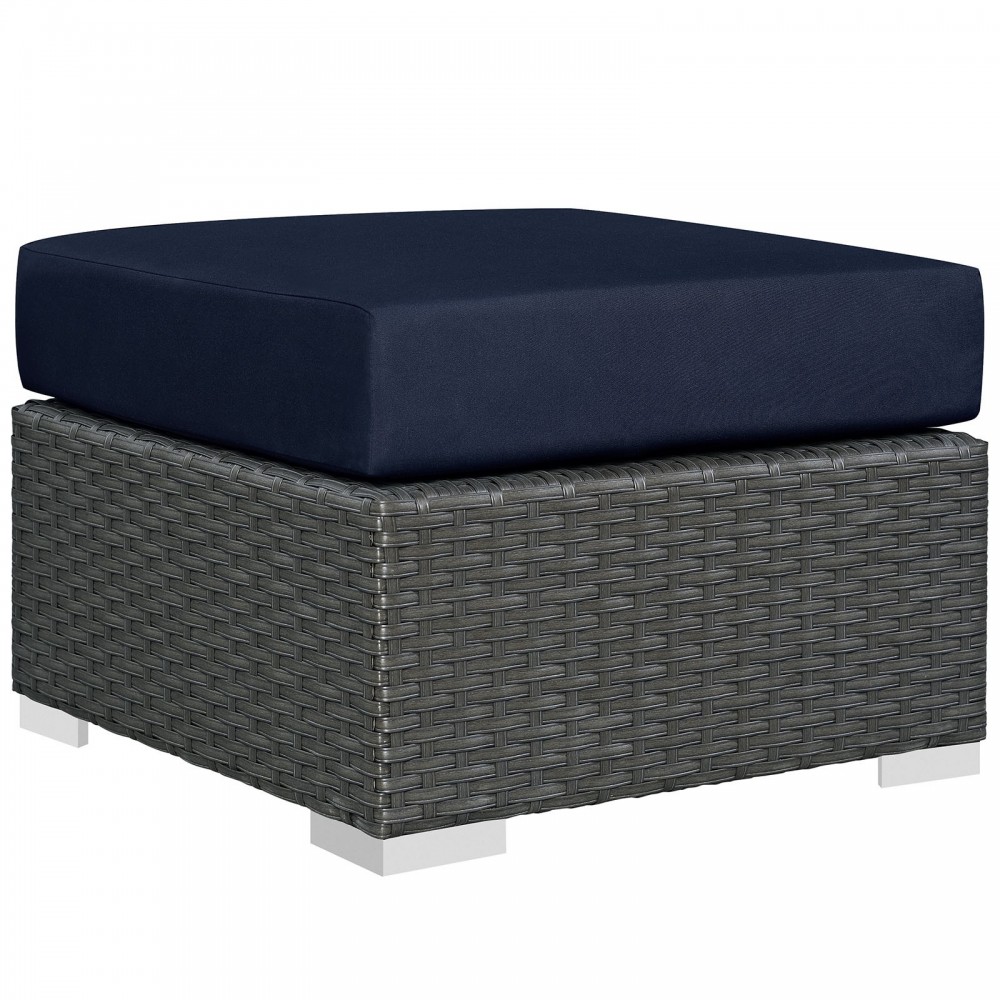 Sojourn Outdoor Patio Sunbrella® Ottoman Sojourn Outdoor Patio Sunbrella® Ottoman