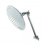 Kingston Brass Victorian Showerhead with Adjustable Shower Arm, Polished Chrome