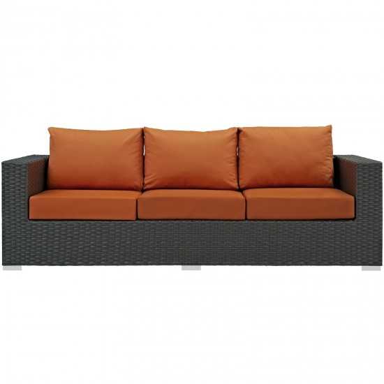 Sojourn Outdoor Patio Sunbrella® Sofa