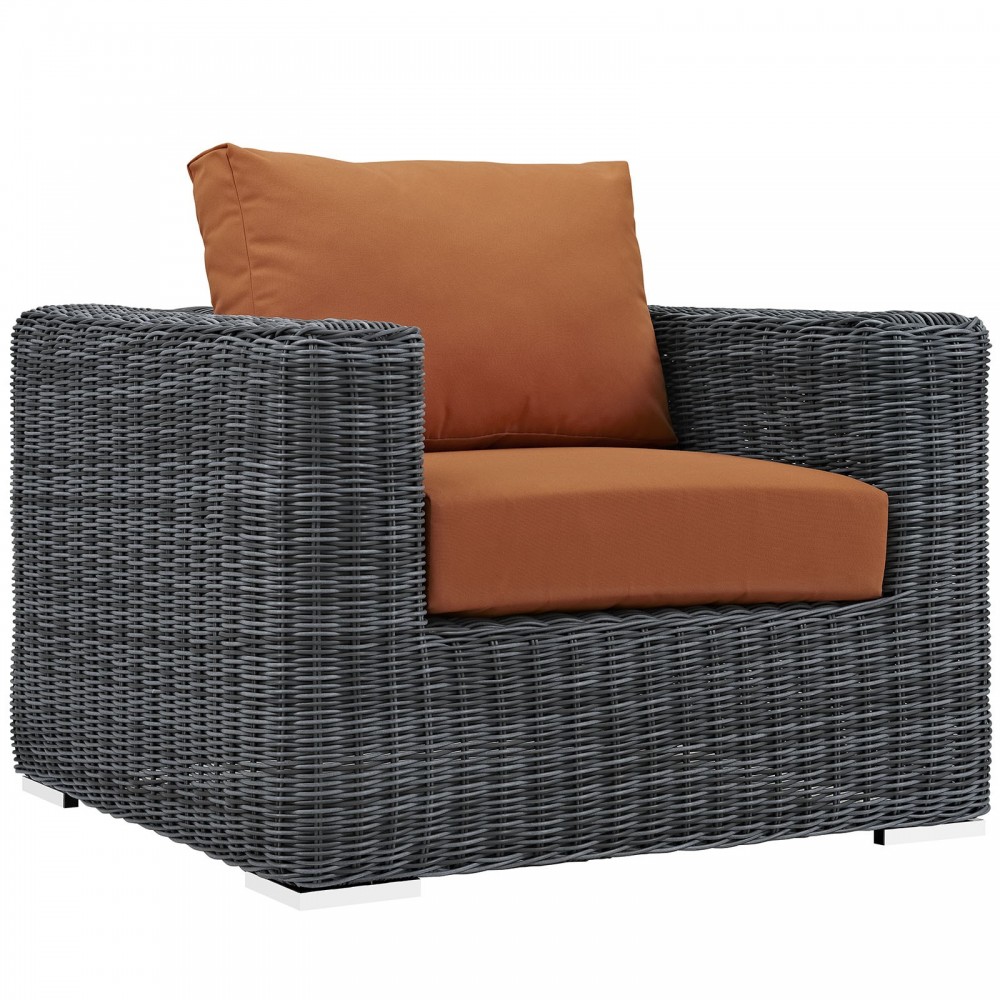 Summon Outdoor Patio Fabric Sunbrella® Armchair Summon Outdoor Patio Fabric Sunbrella® Armchair