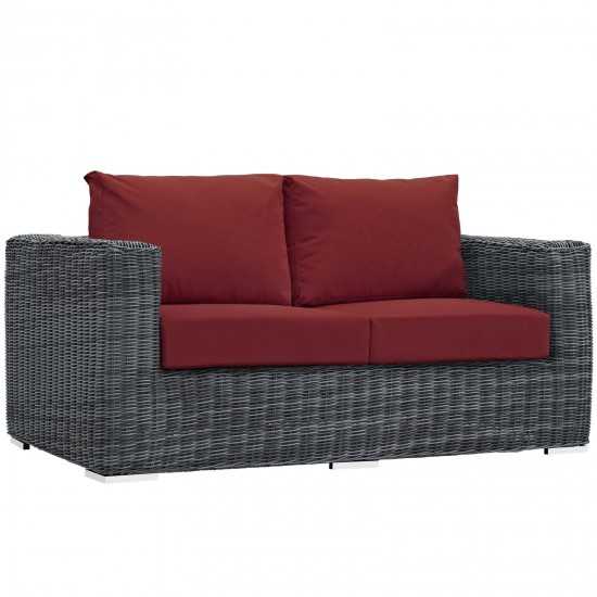 Summon Outdoor Patio Sunbrella® Loveseat