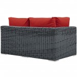 Summon Outdoor Patio Sunbrella® Left Arm Loveseat