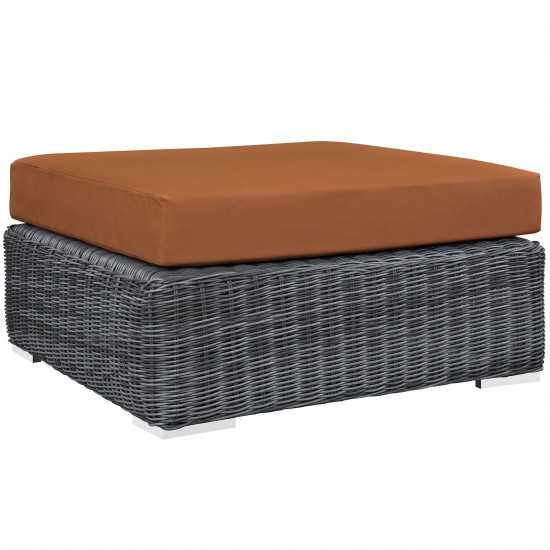 Summon Outdoor Patio Sunbrella® Square Ottoman