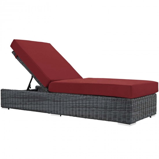 Summon Outdoor Patio Sunbrella® Chaise Lounge