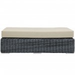 Summon Outdoor Patio Sunbrella® Rectangle Ottoman