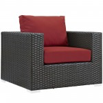 Sojourn 5 Piece Outdoor Patio Sunbrella® Sectional Set