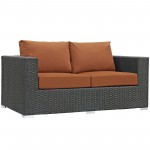 Sojourn 5 Piece Outdoor Patio Sunbrella® Sectional Set