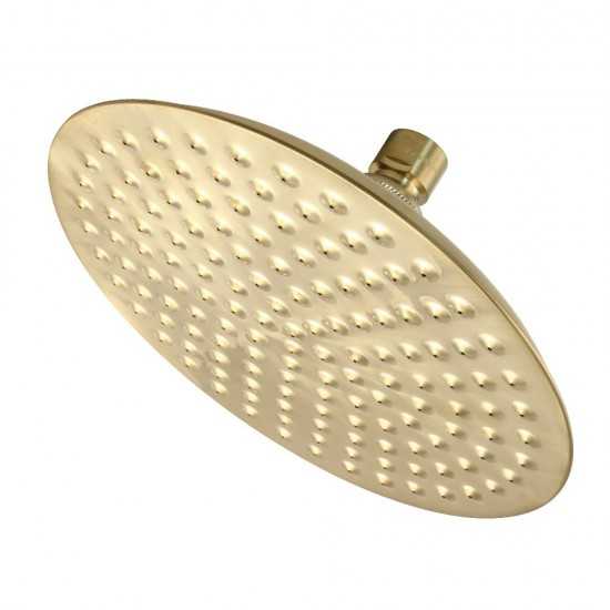 Kingston Brass Victorian 7-3/4 in. Showerhead, Brushed Brass