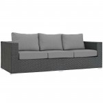 Sojourn 3 Piece Outdoor Patio Sunbrella® Sectional Set