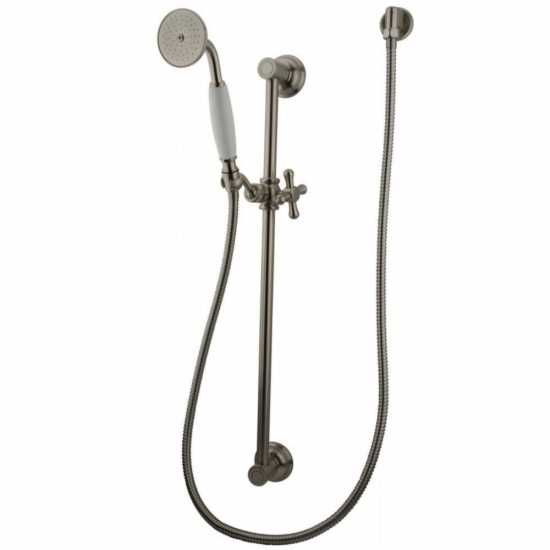 Kingston Brass Made To Match Shower Combo, Brushed Nickel