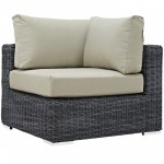 Summon 10 Piece Outdoor Patio Sunbrella® Sectional Set