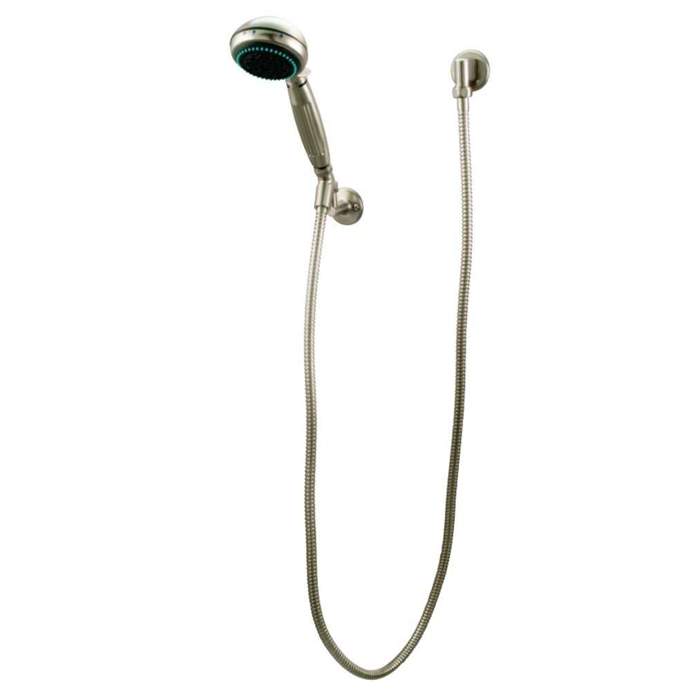 Kingston Brass Shower Combo, Brushed Nickel