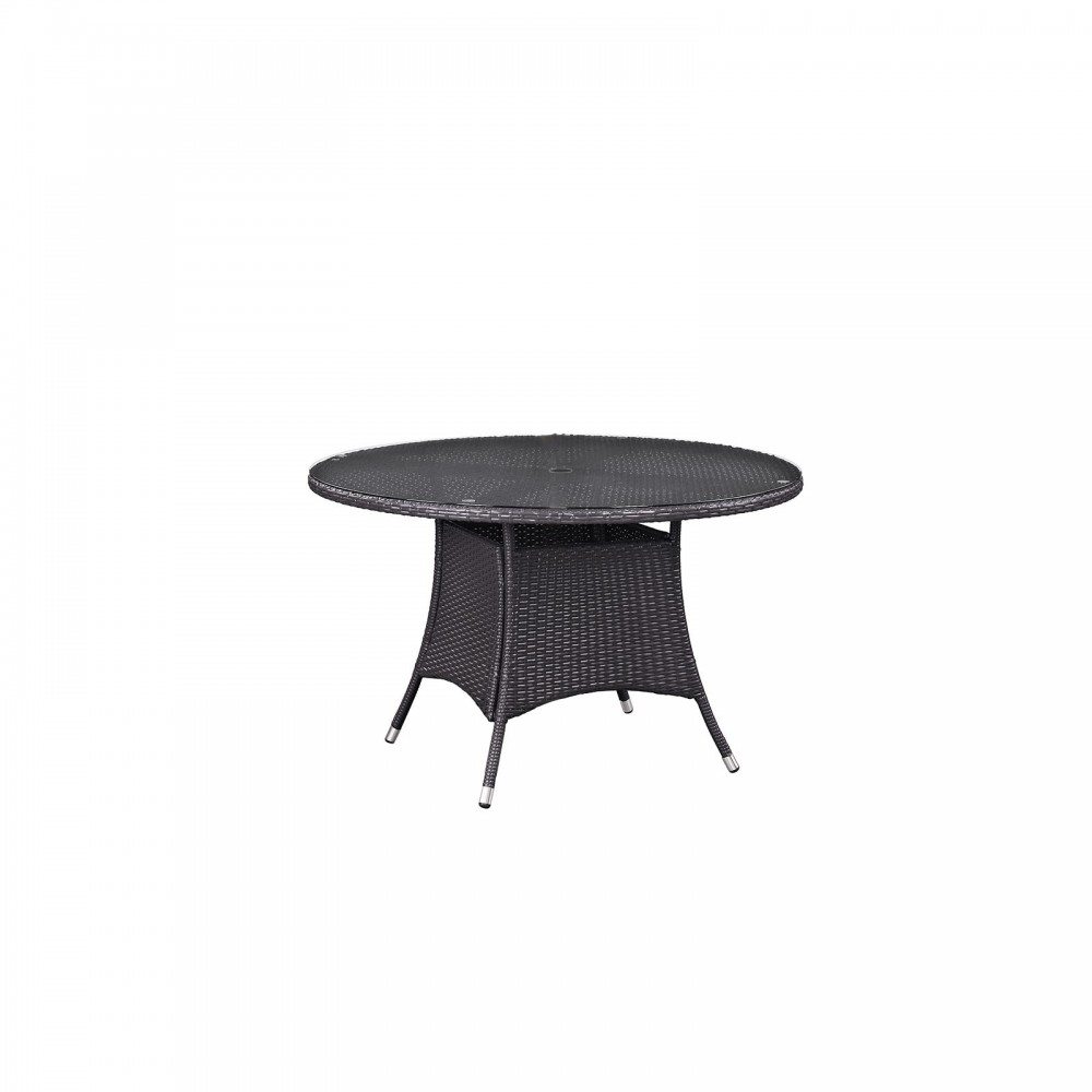 Convene 47 Round Outdoor Patio Dining Table