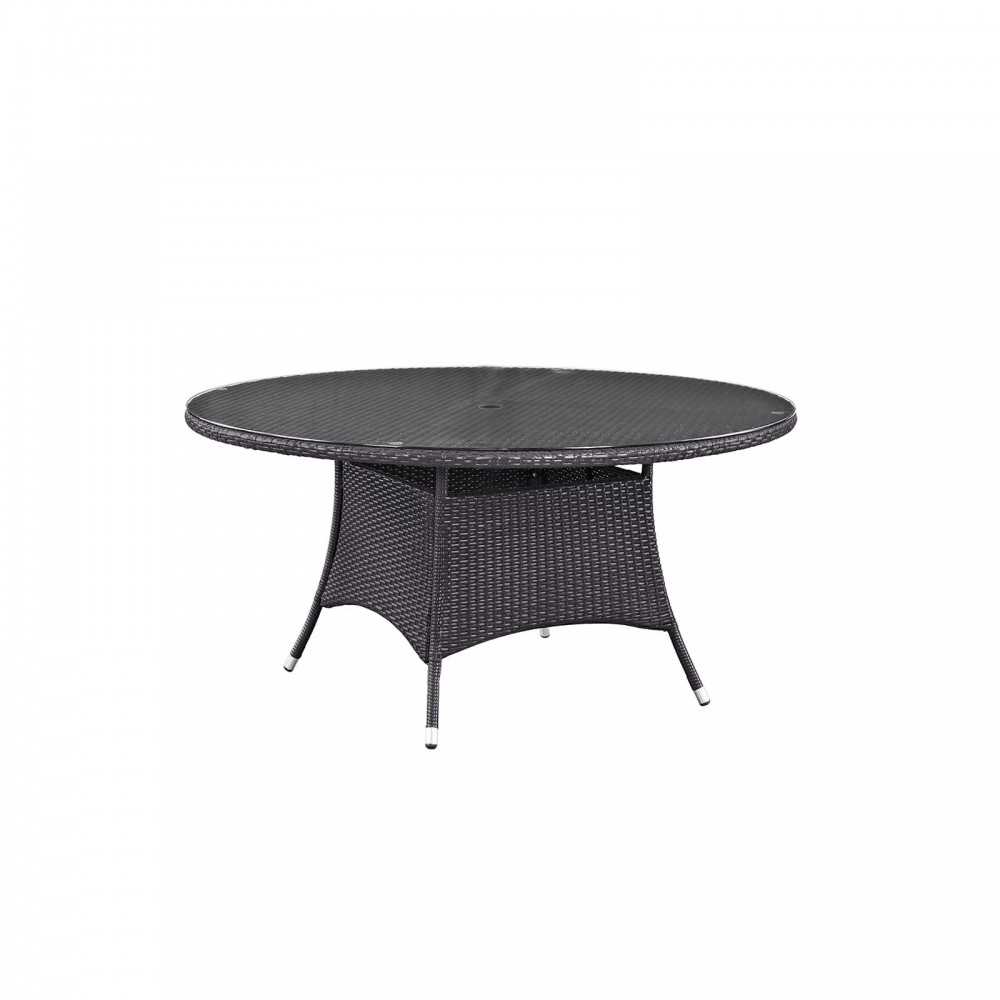 Convene 59" Round Outdoor Patio Dining Table Convene 59" Round Outdoor Patio Dining Table