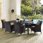 Convene 70" Outdoor Patio Dining Table