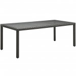 Sojourn 82" Outdoor Patio Dining Table