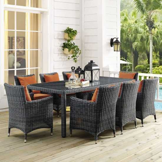 Summon 83" Outdoor Patio Dining Table