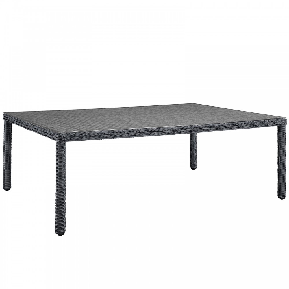 Summon 90" Outdoor Patio Dining Table Summon 90" Outdoor Patio Dining Table