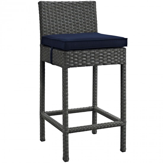 Sojourn Outdoor Patio Sunbrella® Bar Stool