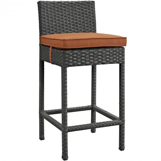 Sojourn Outdoor Patio Sunbrella® Bar Stool