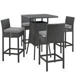 Sojourn 5 Piece Outdoor Patio Sunbrella® Pub Set