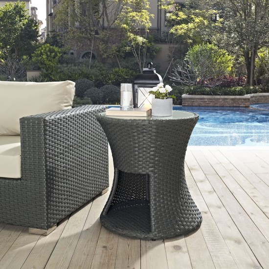 Sojourn Round Outdoor Patio Side Table