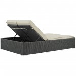 Sojourn Outdoor Patio Sunbrella® Double Chaise