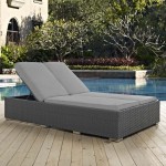 Sojourn Outdoor Patio Sunbrella® Double Chaise